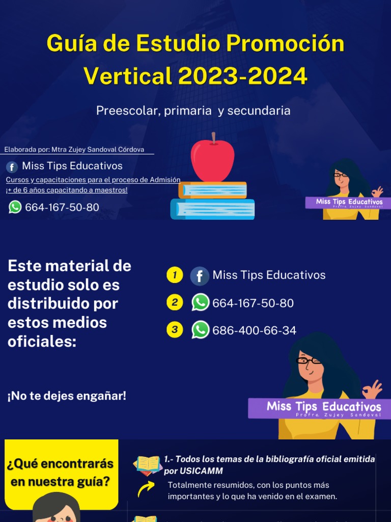 Preescolar, Primaria y Secundaria: Miss Tips Educativos | PDF ...