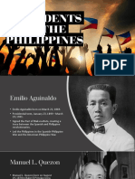 Presidents of the Philippines: A Brief History