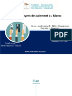 Les Moyens de Paiement Au Maroc: Licence Professionnelle: Filière Management Bancaire Et Financier