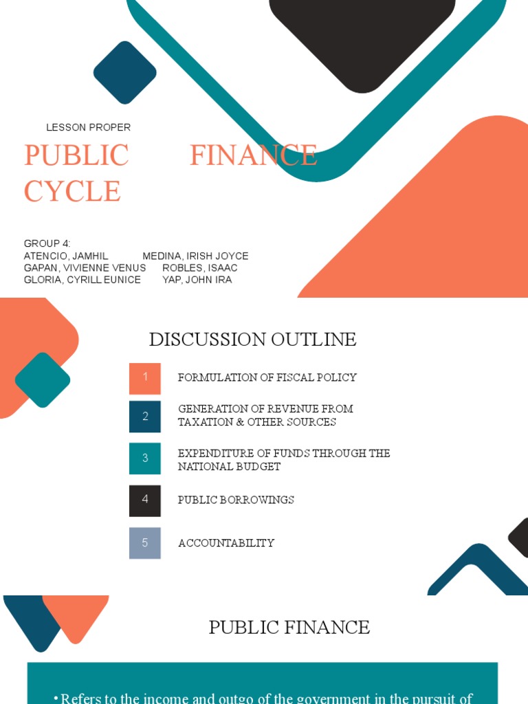 Public Finance Cycle Overview | PDF | Debt | Government Budget