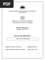 Micro Project Java | PDF | Java (Programming Language) | Software ...