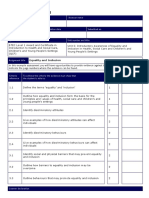 Assignment Brief Unit 5 Equality and Inclusion