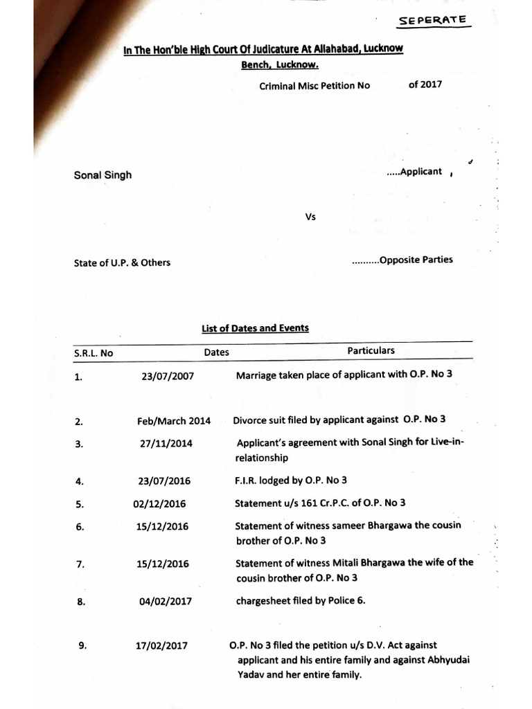 482 CRPC Part - 1 | PDF