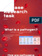 Diseases Research Task