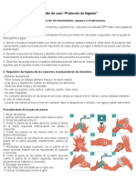 Protocolo higiene alimentos limpieza manos