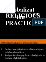 Globalization of Religious Practices