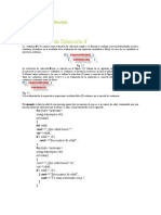 Estructuras de Selección If