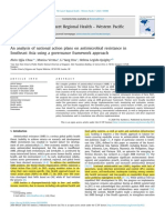 An Analysis of National Action Plans On Antimicrobial Resistance in