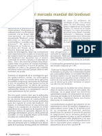 Estudio Sobre El Mercado Mundial Del Biodiesel: E Onomía