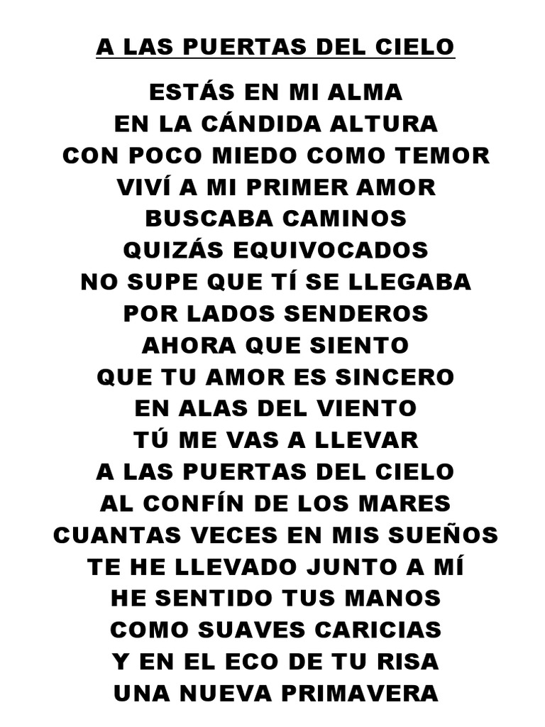 Letras Mariachi 5 | PDF | Amor | Pollo