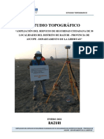 Estudio Topográfico: Razuri