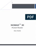 Nomad 30 Pocket Reader User Guide