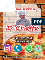 Pizzas e combos promocionais D'Cheffe