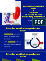 Ventilation Perfusion Ratio & Diffusion of Gases