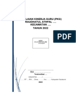 Cover Laporan Hasil PKG RA Tahun 2022