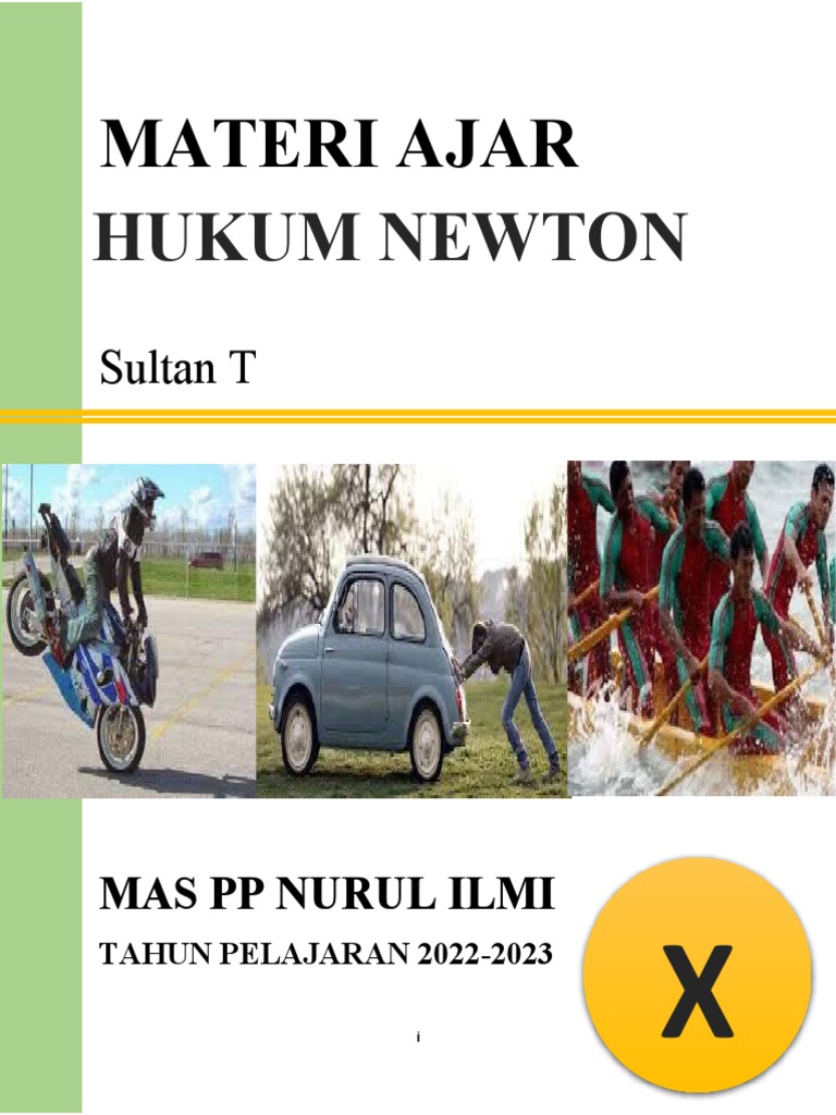 Sultan T - Materi Ajar HK Newton 22 | PDF