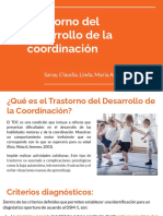 Trastorno Del Desarrollo de La Coordinación