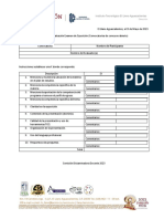 Rubrica de Evaluacion Examen de Oposicion