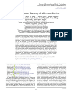 A Three-Dimensional Taxonomy of Achievement Emotions