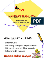 Hakekat Manusia