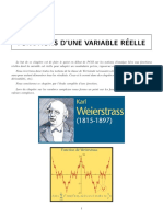 Chapitre 5 Fonctions D'Une Variable R Eelle