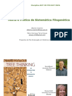 Teoria e Prática de Sistemática Filogenética: Disciplina BOT-99 PPG-BOT-INPA