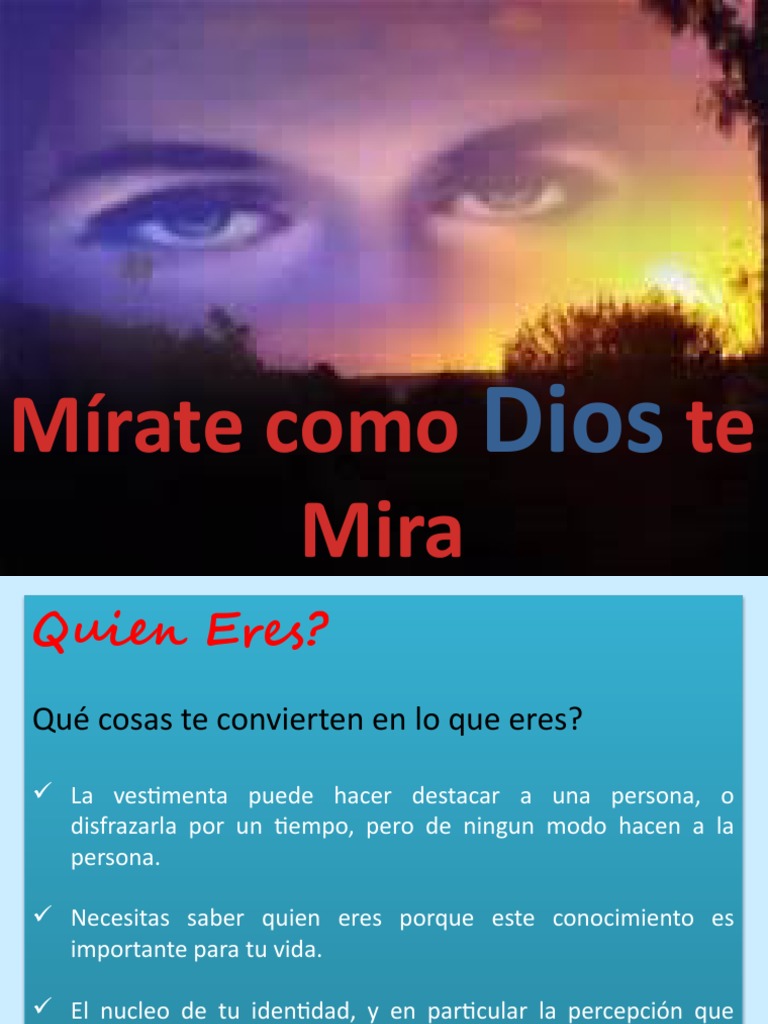 Mirate Como Dios Te Mira | PDF