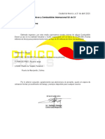 Energeticos y Combustibles Internacional SA de CV ARN Jose Sanchez Torres Director