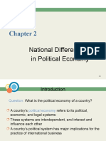 National Differences in Political Economy