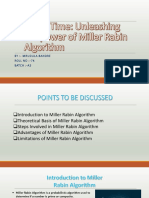 74 - Miller Rabin Algorithm