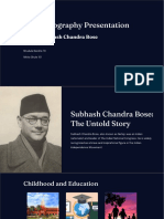 Subhash Chandra Bose The Untold Story