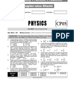 Physics: DPP - Daily Practice Problems