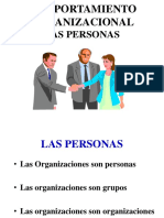 Comportamiento Organizacional: Las Personas