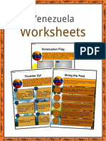 Sample Venezuela Worksheets