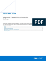 SRDF Interfamily Connectivity Information
