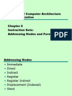 ECEG-3202 Computer Architecture and Organization Instruction Sets: Addressing Modes and Formats