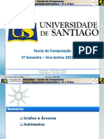 Teoria Computação Grafos Autômatos