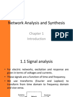 Network Analysis and Synthesis