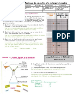 Exercice 1: Une Technique de Filtration: Numéro Du Tamis