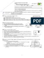 Icha de Valiação Formativa Nº