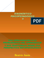 Diagnóstico psicopedagógico II: Aprendizaje y sus trastornos desde una perspectiva metapsicológica