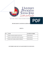 PPB 3050 Group e - Business Mathematics