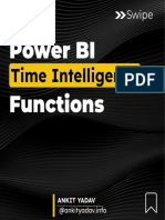 Power BI Time Intelligence Functions