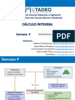 Cálculo Integral: Semana 9