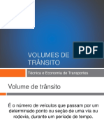 Aula 9 - Volumes de Trânsito