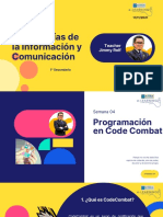 Tecnologías de La Información y Comunicación: Teacher Jimmy Rolf