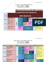 Renal Module Time Table 2023