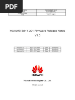 B311-221 10.0.1.1 (H187SP60C983) Firmware Release Notes