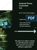 Android Phone Controlled Car