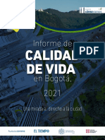 Informe de Calidad de Vida Bogotá - 2021 PDF